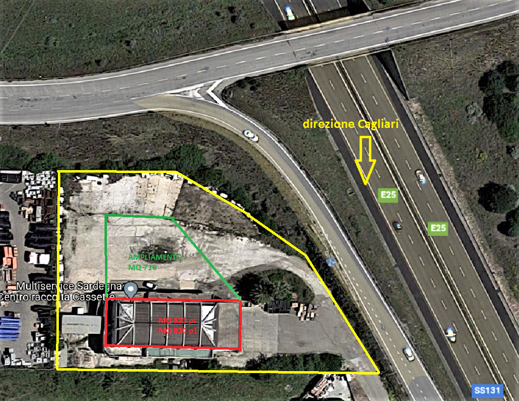 Capannone commerciale con area fabbricabile di mq 4.800 Capannone commerciale con area fabbricabile di mq 4.800
